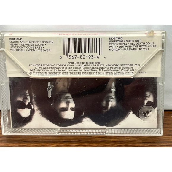 White Lion Mane Attraction Cassette Tape 1991 Metal Glam Rock - Picture 3 of 4